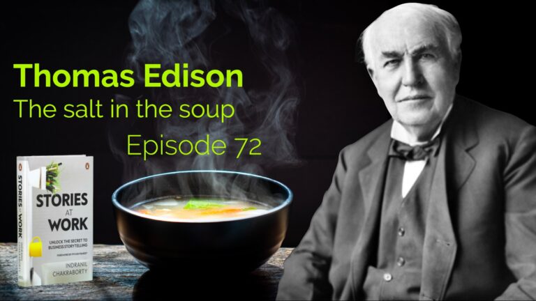 Thomas Edison - The salt in his soup